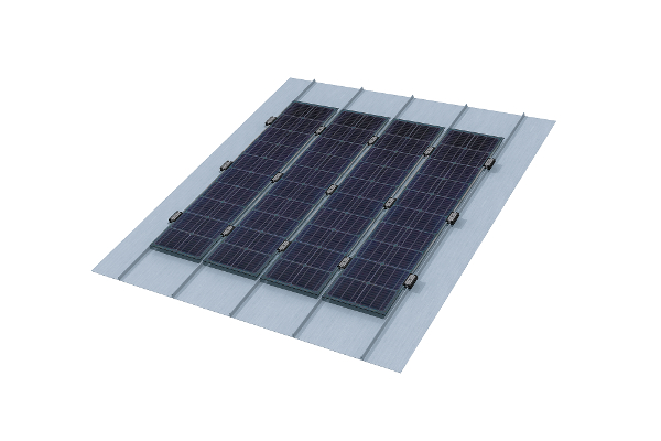 Frameloze solarpanelen voor het RHEINZINK felsdak