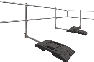Roval-RoofGuard®: lichtgewicht aluminium dakrandbeveiliging